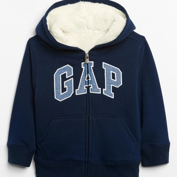 gap cozy sherpa hoodie